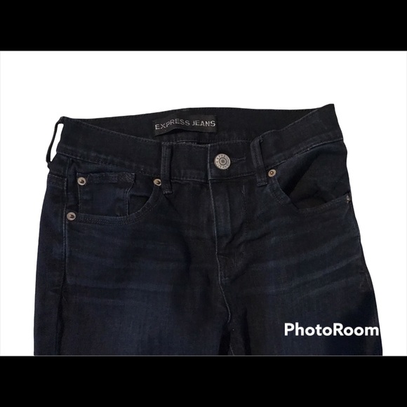 Express black jeaggins in excellent preowned condition - Picture 8 of 12